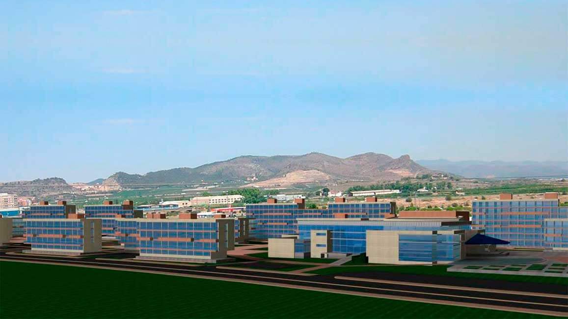 Palacio de congresos y 1.000 viviendas