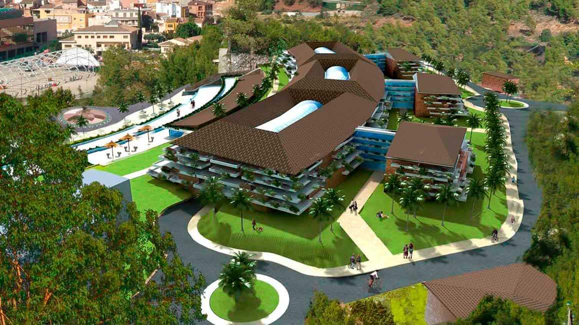 120 viviendas, centro comercial y centro de asistencia